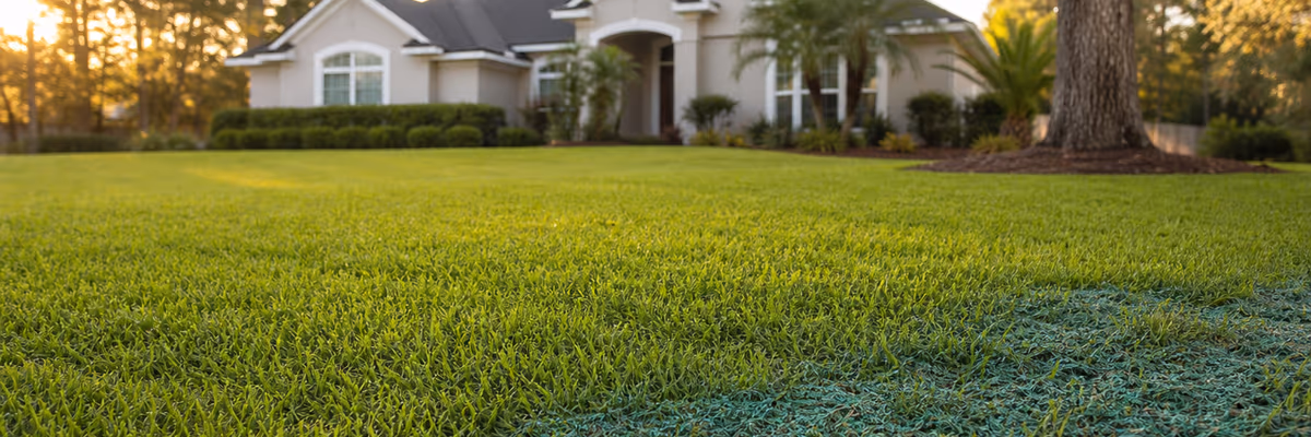 Professional hydroseeding work completed in North & Central Florida